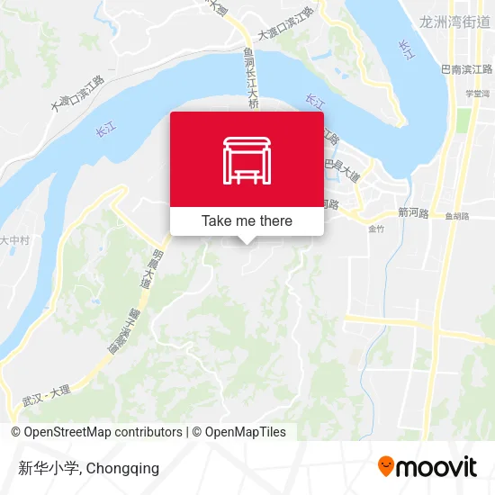 新华小学 map