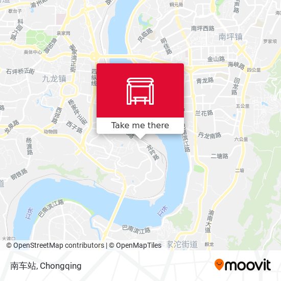 南车站 map
