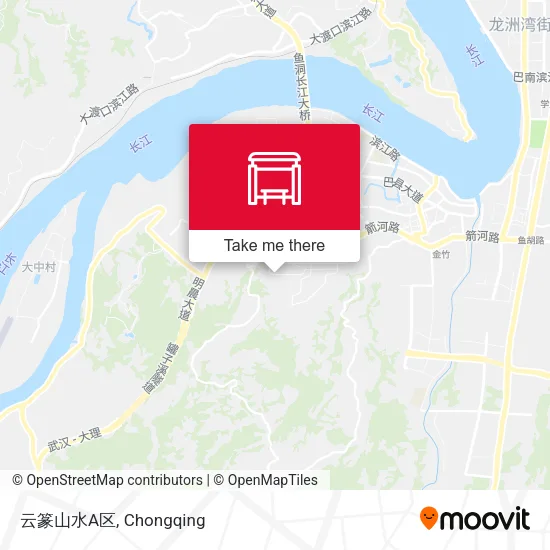 云篆山水A区 map