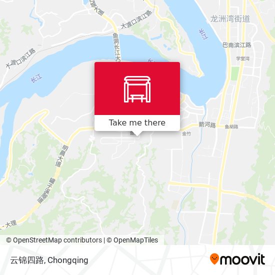 云锦四路 map