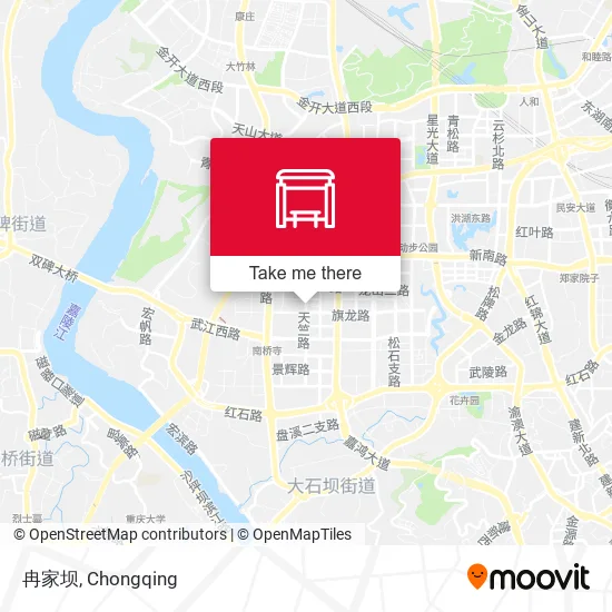 冉家坝 map