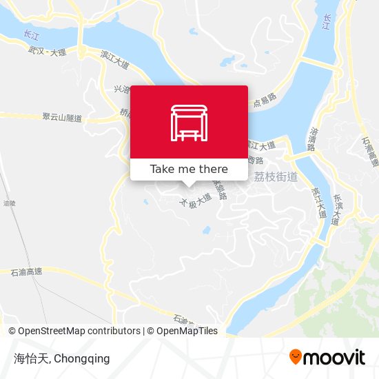 海怡天 map
