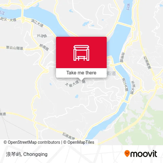 浪琴屿 map