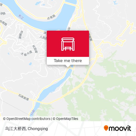 乌江大桥西 map