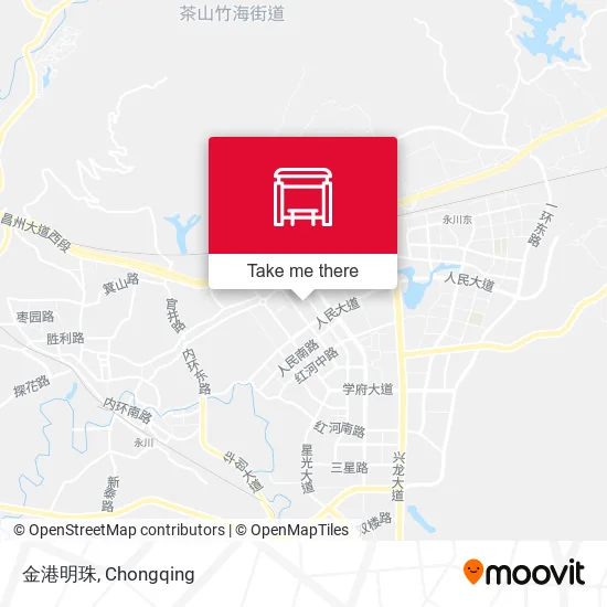 金港明珠 map