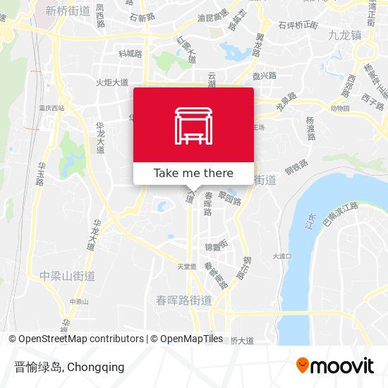 晋愉绿岛 map