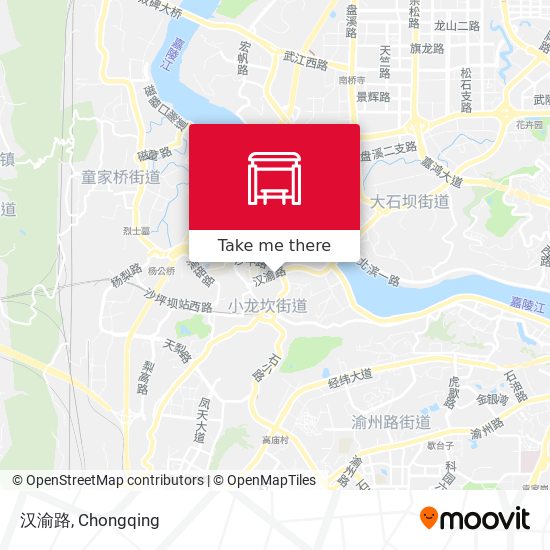 汉渝路 map