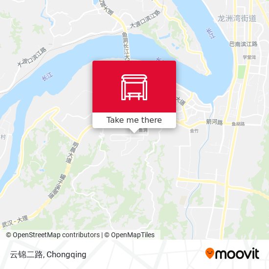 云锦二路 map