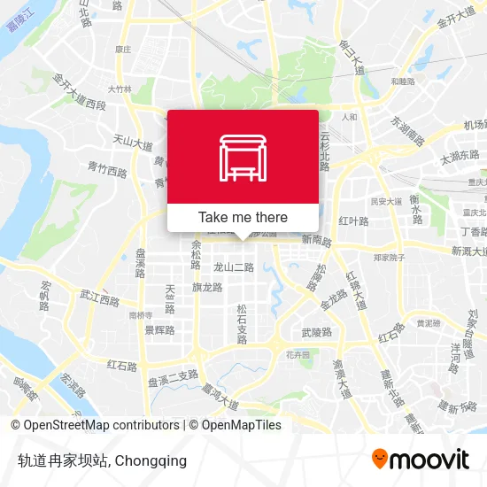 轨道冉家坝站 map