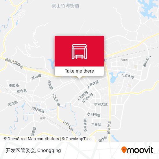 开发区管委会 map