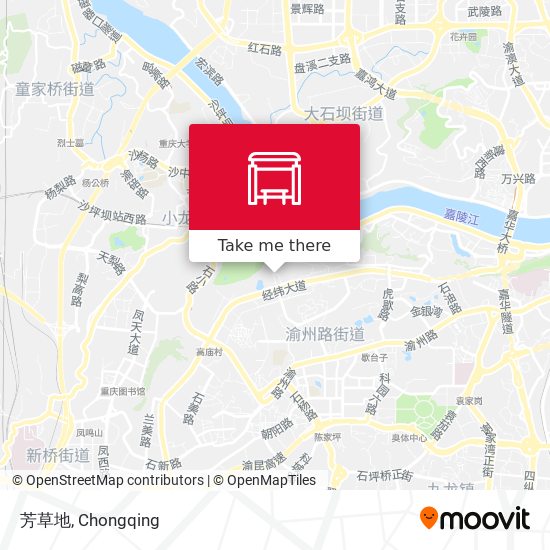 芳草地 map