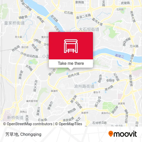 芳草地 map