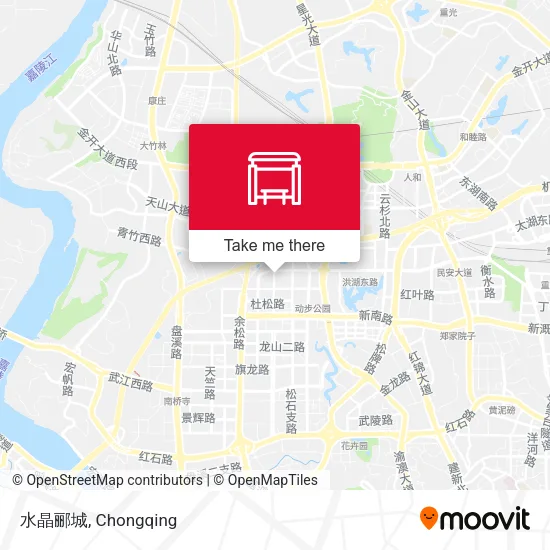 水晶郦城 map