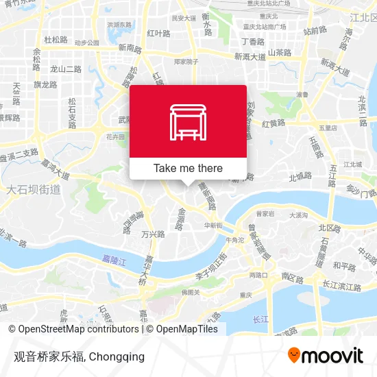 观音桥家乐福 map