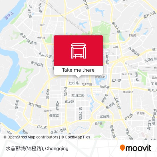 水晶郦城(锦橙路) map