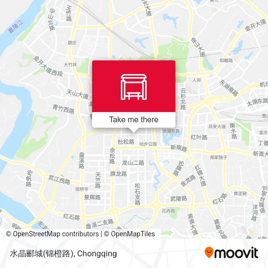 水晶郦城(锦橙路) map