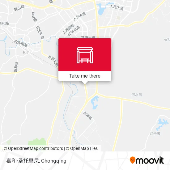 嘉和·圣托里尼 map