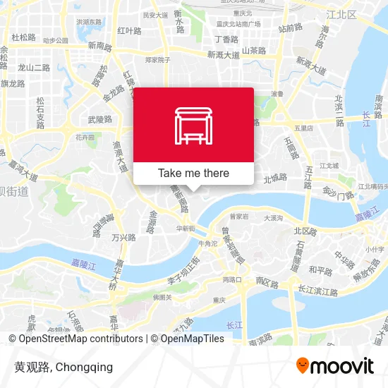 黄观路 map