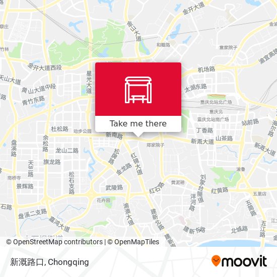 新溉路口 map