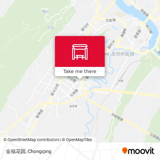 金福花园 map