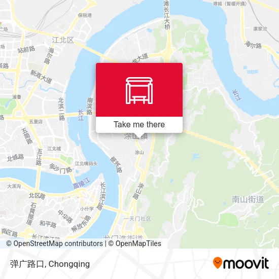 弹广路口 map
