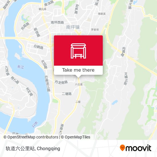 轨道六公里站 map