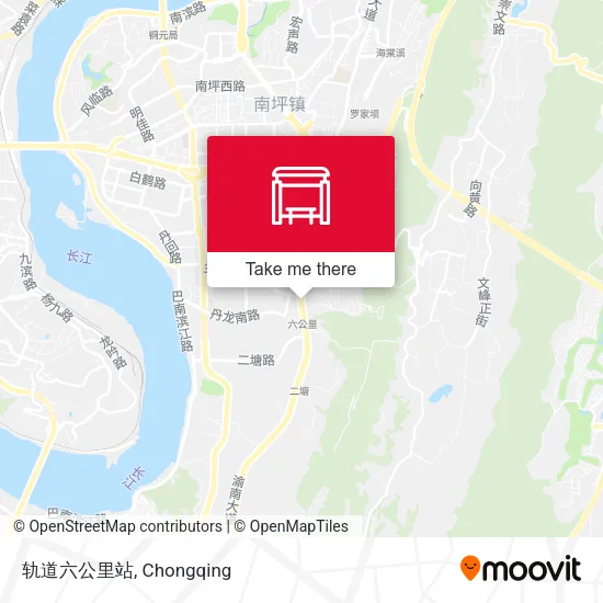轨道六公里站 map