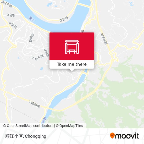 顺江小区 map