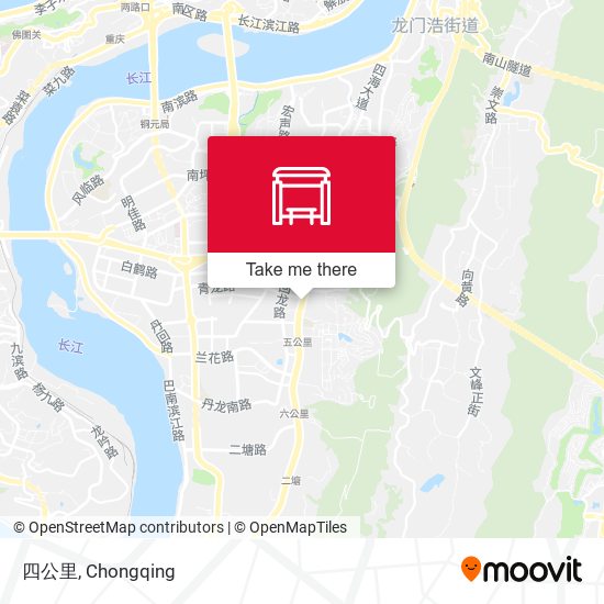四公里 map
