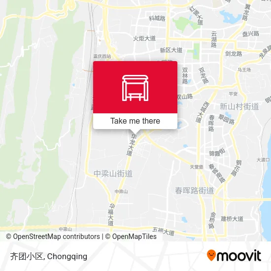 齐团小区 map