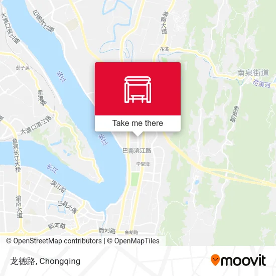 龙德路 map
