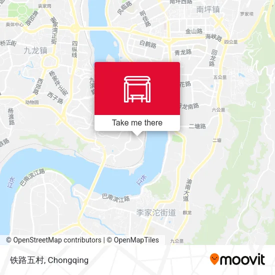 铁路五村 map