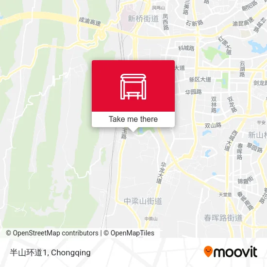 半山环道1 map