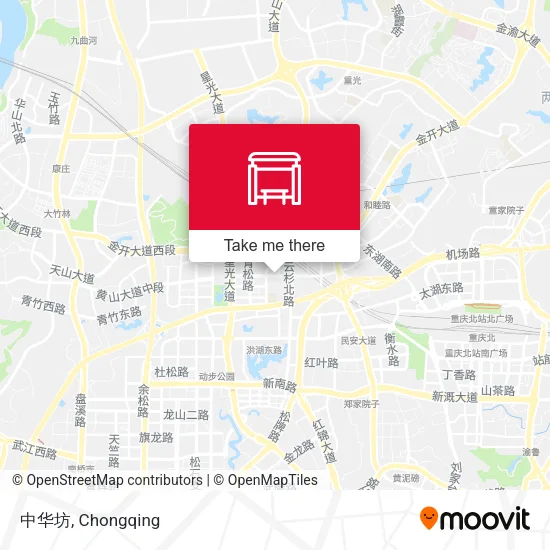 中华坊 map