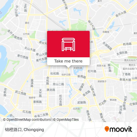 锦橙路口 map