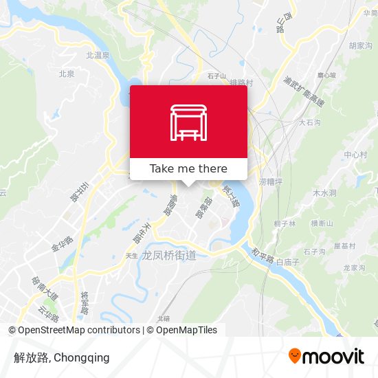 解放路 map