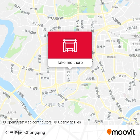 金岛医院 map