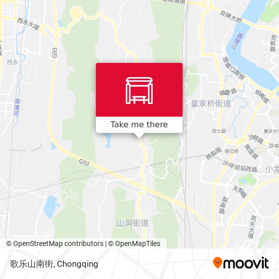 歌乐山南街 map
