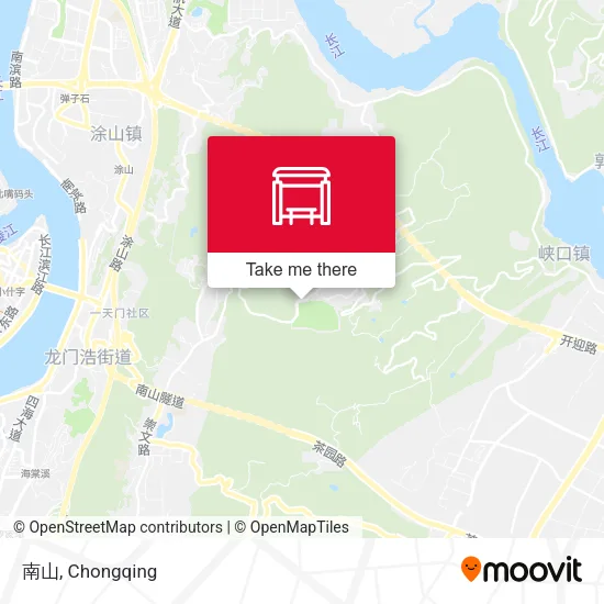南山 map