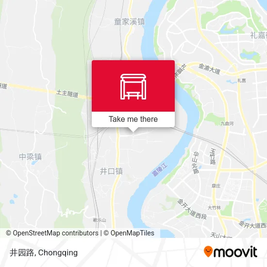 井园路 map
