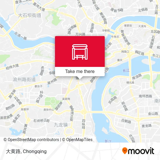 大黄路 map
