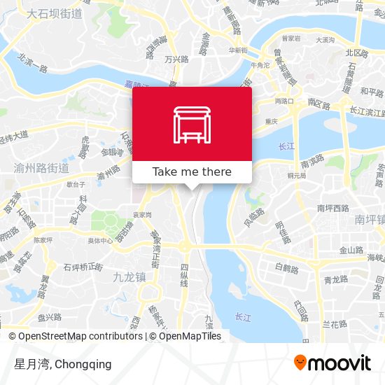 星月湾 map