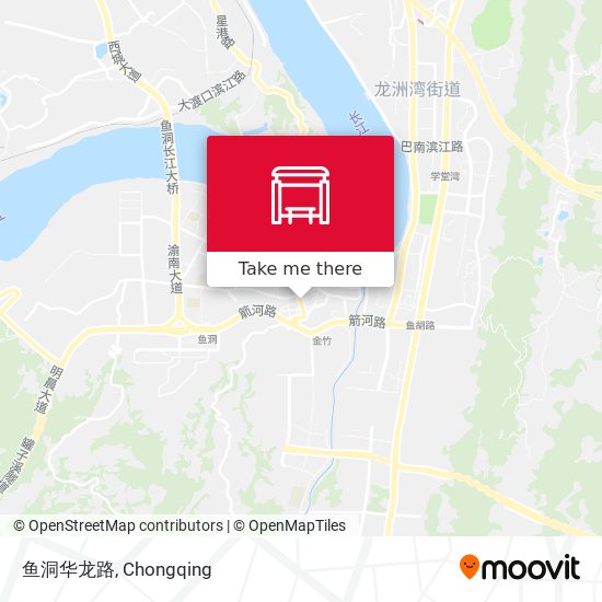 鱼洞华龙路 map