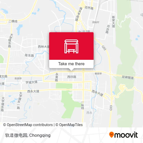 轨道微电园 map