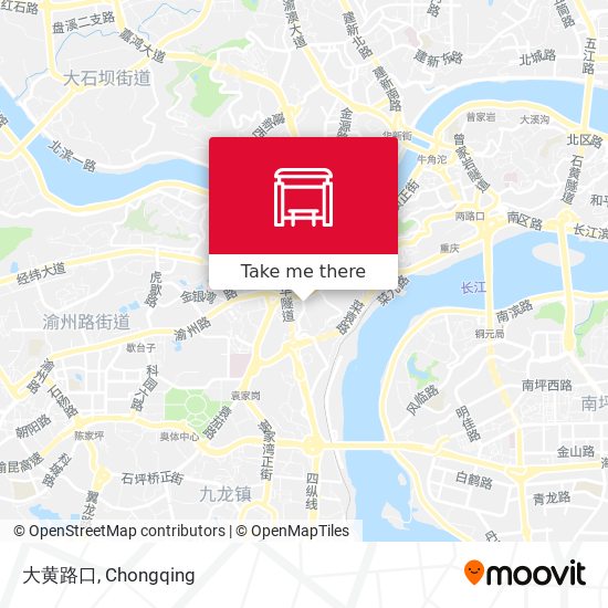 大黄路口 map
