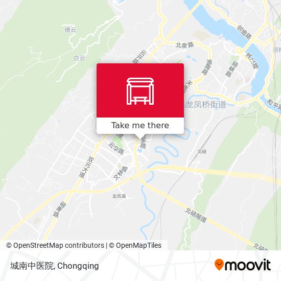 城南中医院 map