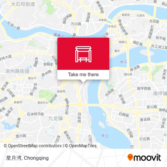 星月湾 map