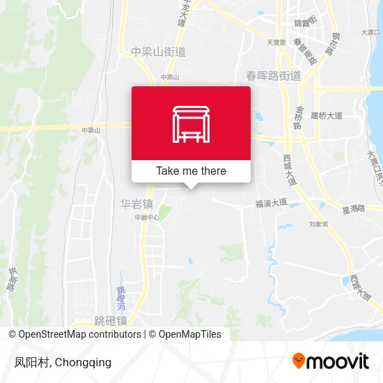 凤阳村 map