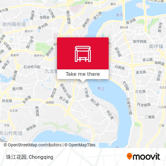 珠江花园 map