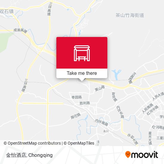 金怡酒店 map